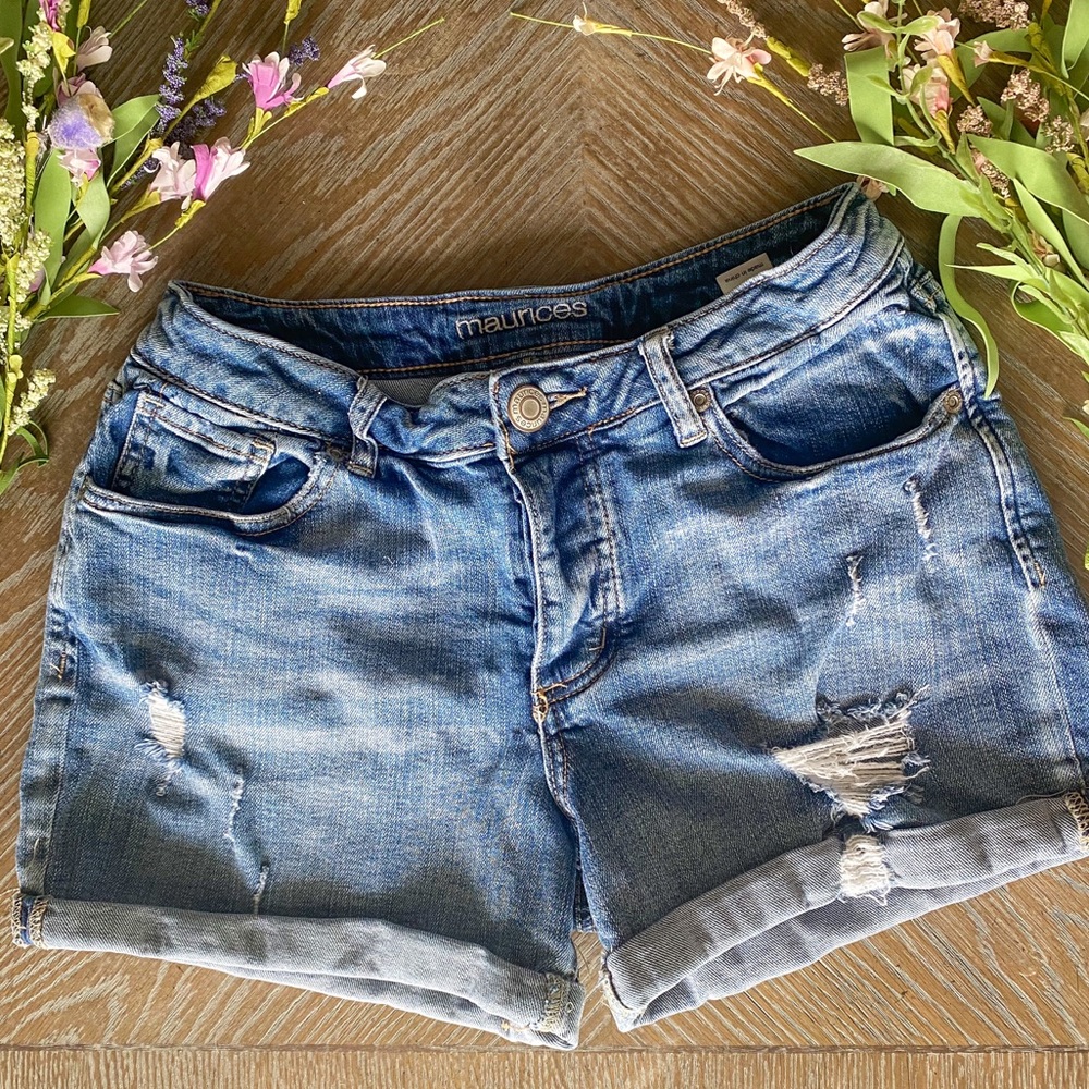 Distressed Shorts